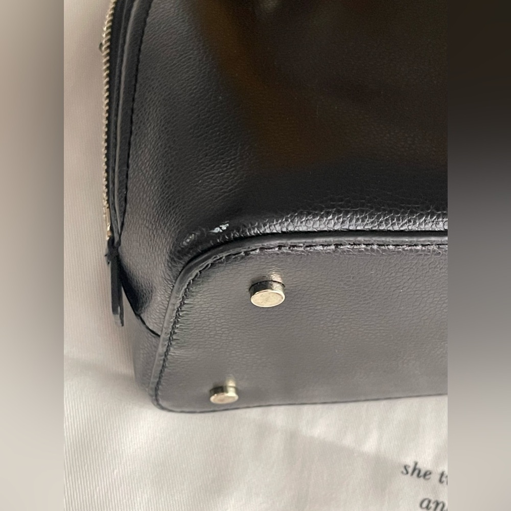 Kate Spade Patterson Drive Dome Crossbody Satchel In Black - Picture 12 of 16